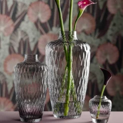Vase GIULIA 38 cm grau