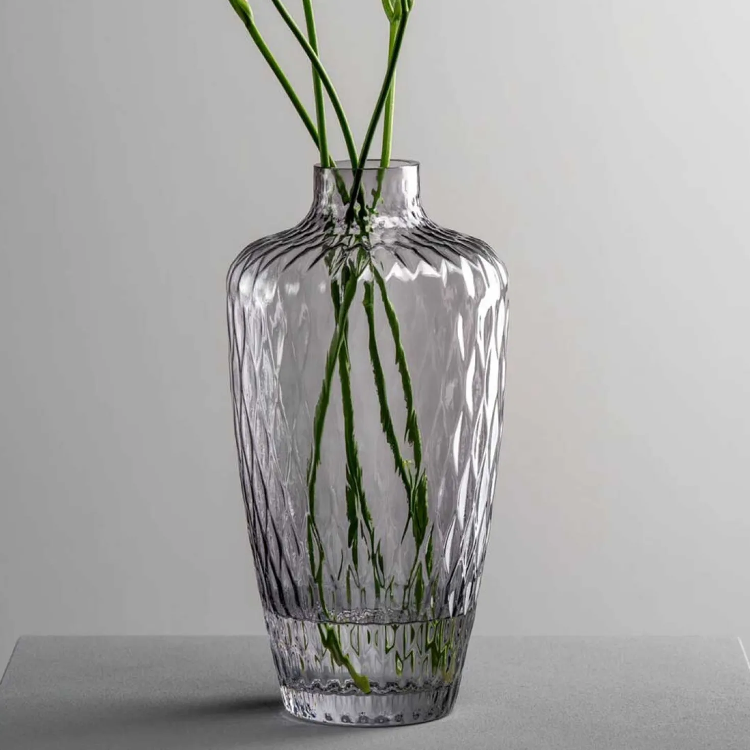 Vase GIULIA 28 cm grau