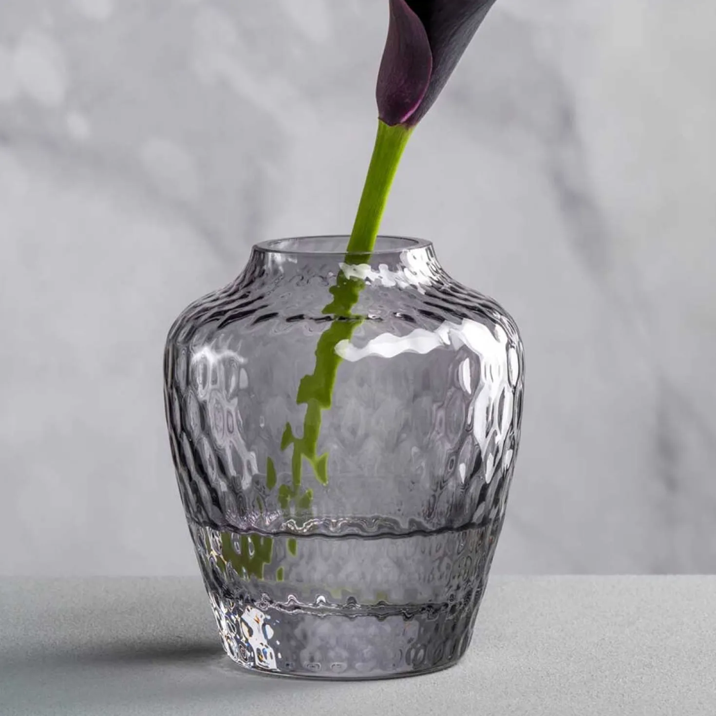 Vase GIULIA 11 cm grau