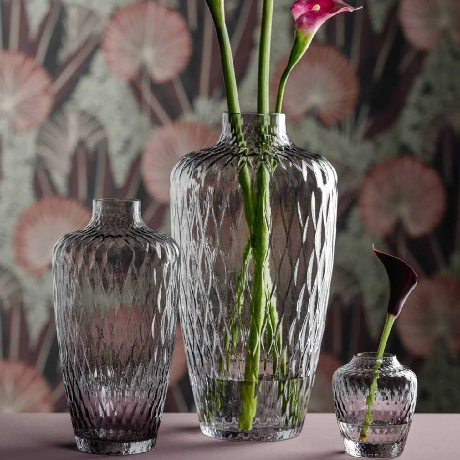 Vase GIULIA 11 cm grau