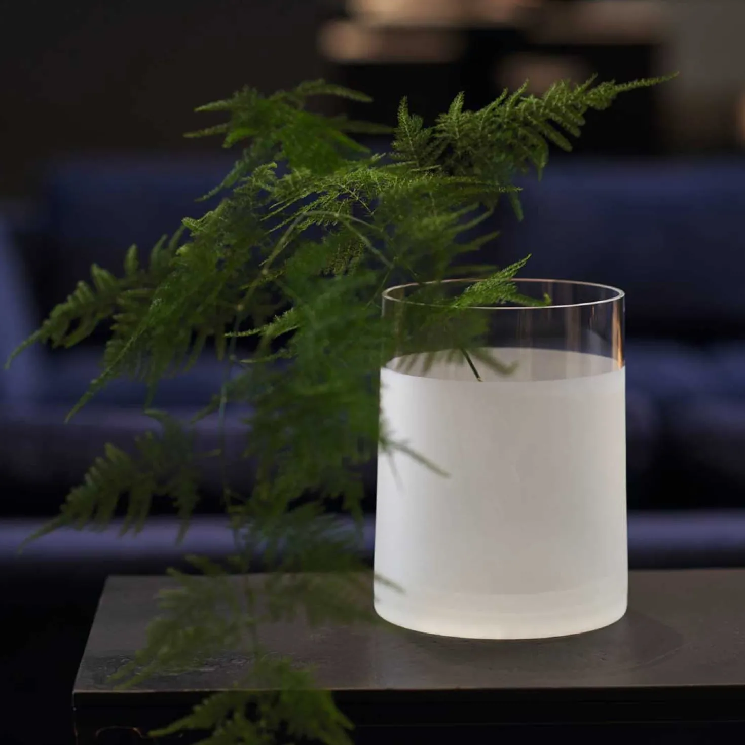 Vase NOVARA 19 cm satiniert