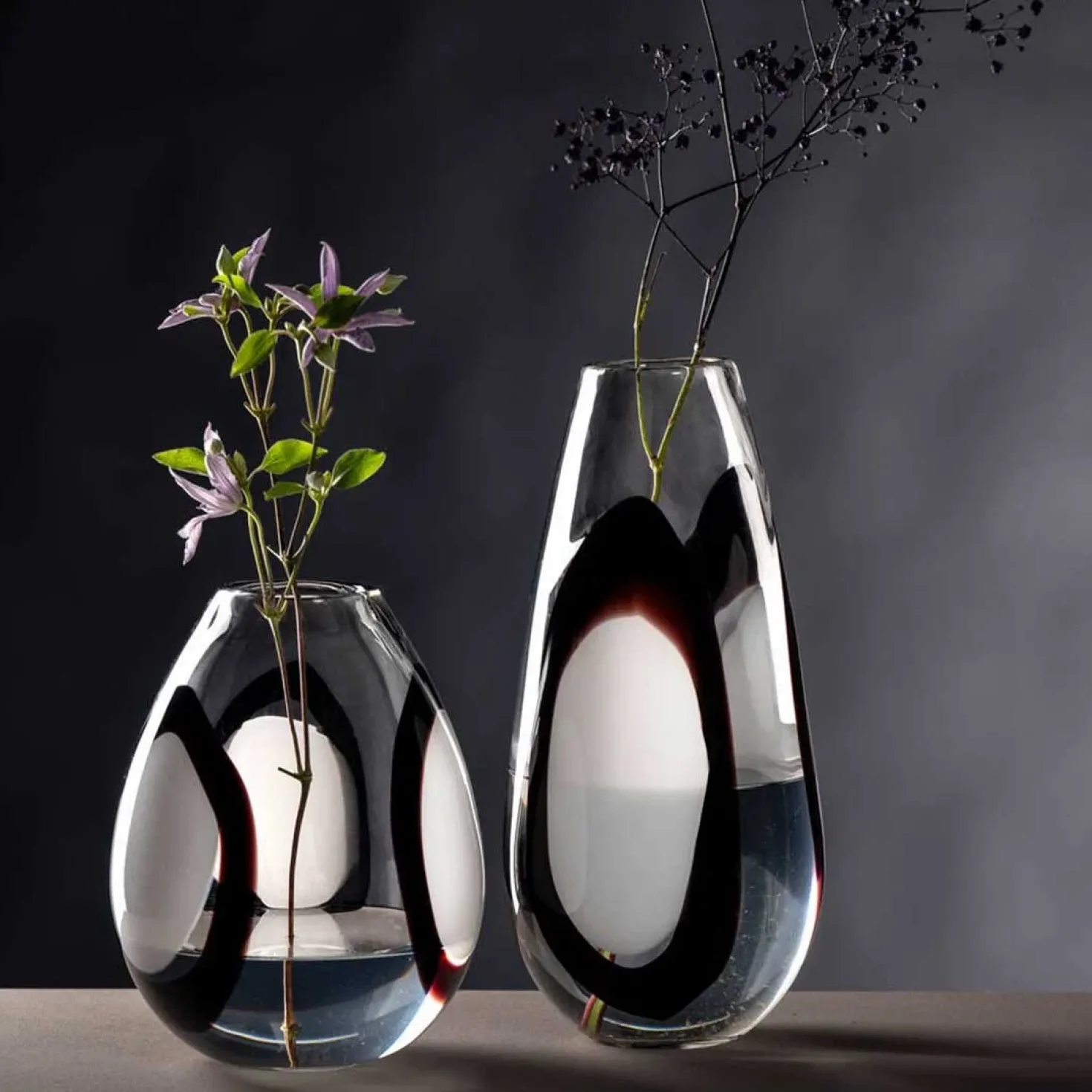 Vase OCCHI BIANCHI 37 cm