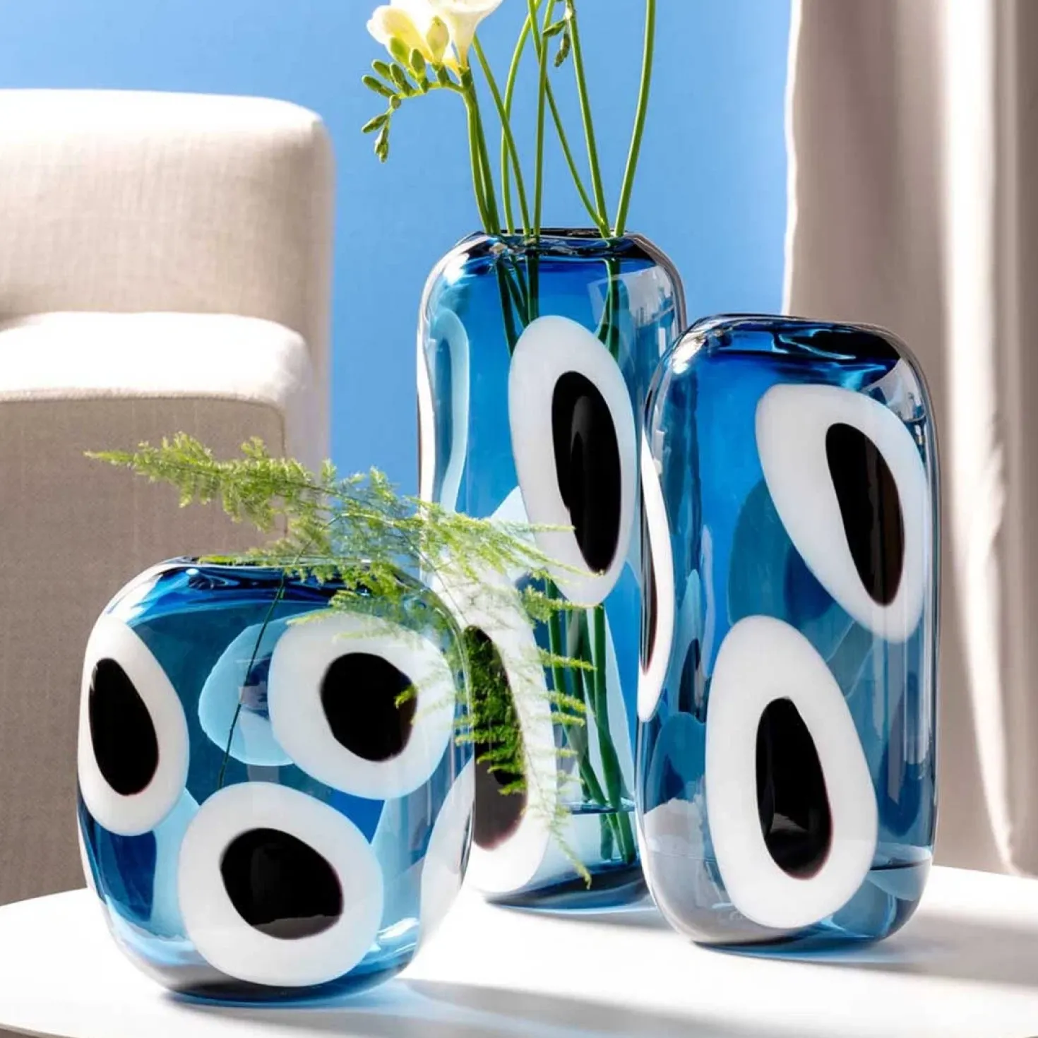 Vase OCCHI BLU 21 cm
