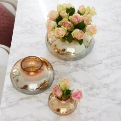Vase POESIA 14 cm gold