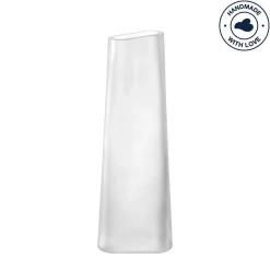 Vase TURNO 34 cm satiniert