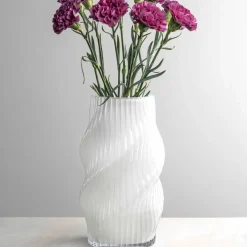 Vase VERDI 23 cm weiß