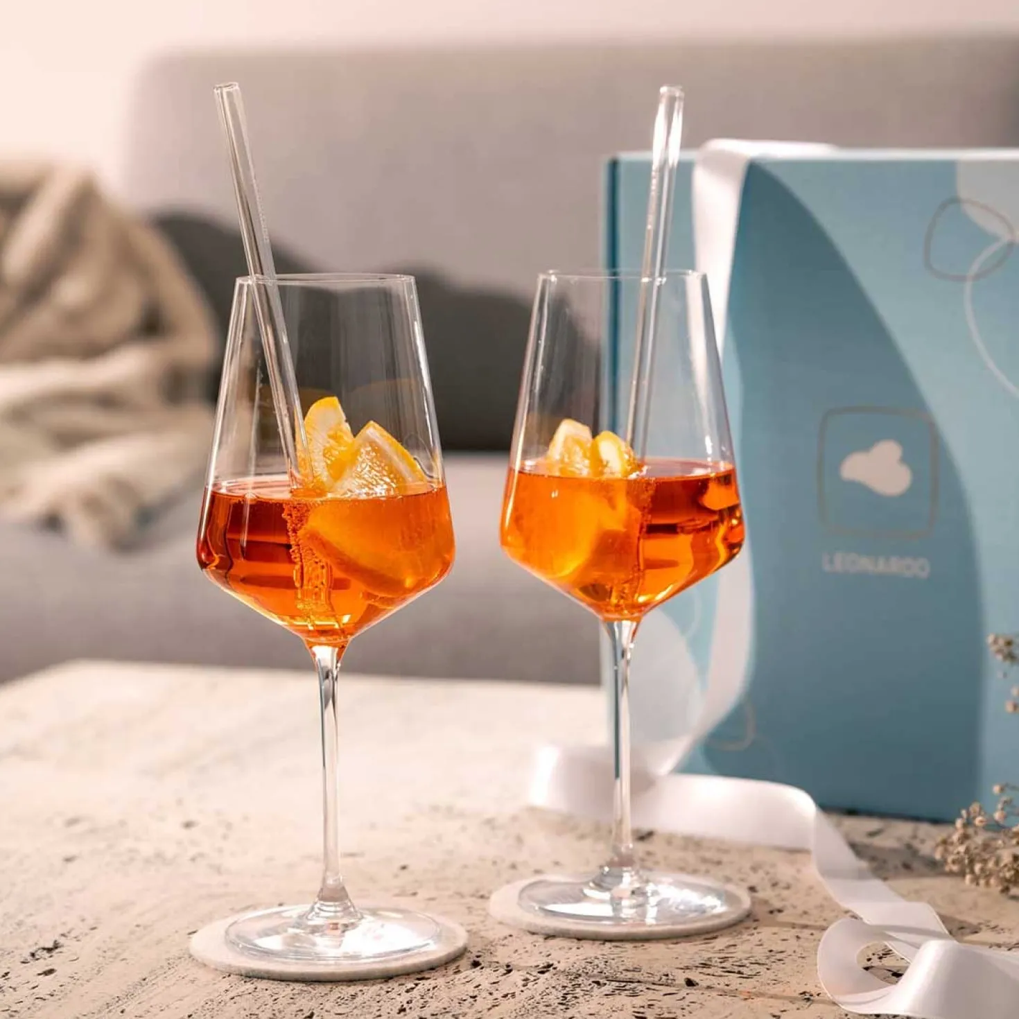 Weißweinglas Geschenkset PUCCINI 5-teilig 560 ml