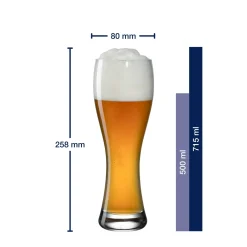 Weizenbiergläser MAXIMA 500 ml 2er-Set